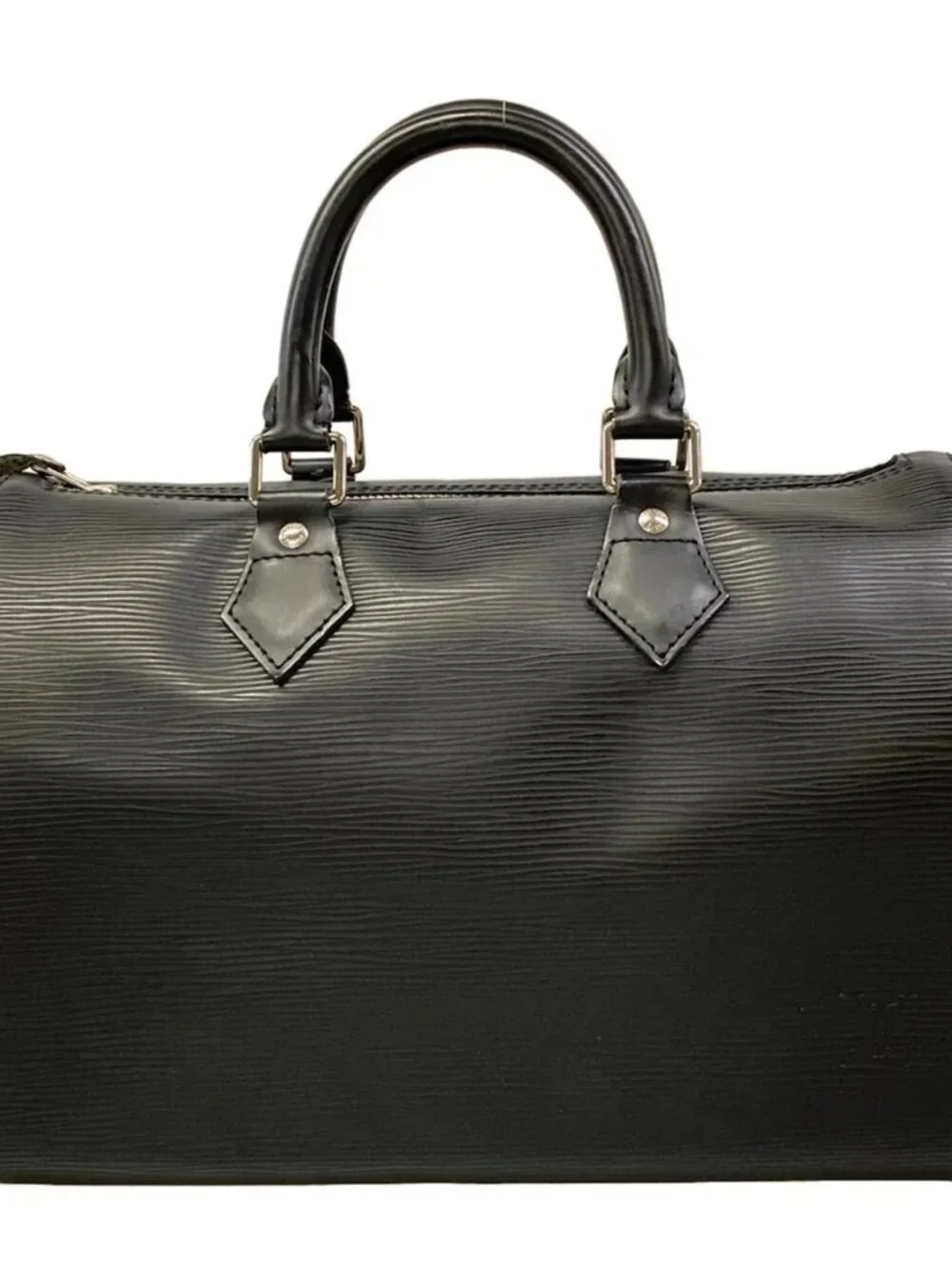 LOUIS VUITTON Speedy 30 M59222 Noir Silver Hardware Epi SP1039 Handbag